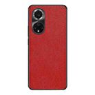 For Huawei nova 9 Pro Cross Texture PU Leather Phone Case(Red) - 1