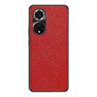 For Huawei nova 9 Cross Texture PU Leather Phone Case(Red) - 1