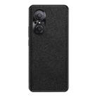 For Huawei nova 9 SE Cross Texture PU Leather Phone Case(Black) - 1