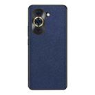 For Huawei nova 10 Cross Texture PU Leather Phone Case(Sapphire Blue) - 1