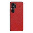 For Huawei P30 Pro Cross Texture PU Leather Phone Case(Red) - 1