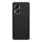 For Honor 90 Cross Texture PU Leather Phone Case(Black) - 1