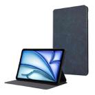 For iPad Air 11 2024 / Air 11 2025 TPU Flip Tablet Protective Leather Case(Dark Blue) - 1
