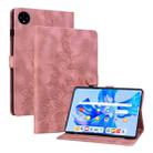 For Huawei MatePad Pro 11 2022 Lily Embossed Leather Tablet Case(Pink) - 1