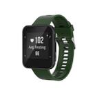 For Garmin ForeAthlete 35J / Forerunner 35J Silicone Watch Band(Army Green) - 1