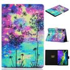 For iPad Pro 11 2024 Voltage Coloured Drawing Smart Leather Tablet Case(Dandelion) - 1