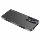 For Xiaomi 12 Pro AG Frosted Electroplating Acrylic Phone Case(Black) - 1