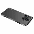 For Xiaomi Mi 11 Pro AG Frosted Electroplating Acrylic Phone Case(Black) - 1