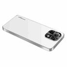 For Xiaomi Mi 11 AG Frosted Electroplating Acrylic Phone Case(Silver White) - 1