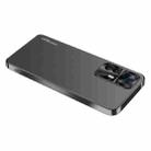 For Xiaomi Redmi K50 Ultra AG Frosted Electroplating Acrylic Phone Case(Black) - 1