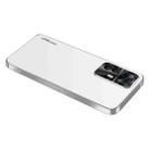 For Xiaomi Redmi K50 Ultra AG Frosted Electroplating Acrylic Phone Case(Silver White) - 1