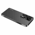 For Xiaomi Redmi K60 Pro AG Frosted Electroplating Acrylic Phone Case(Black) - 1