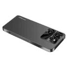 For Xiaomi Redmi K60 Ultra AG Frosted Electroplating Acrylic Phone Case(Black) - 1