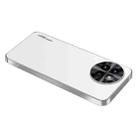 For Xiaomi Civi 4 Pro AG Frosted Electroplating Acrylic Phone Case(Silver White) - 1