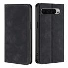 For Google Pixel 9 Pro XL Skin Feel Magnetic Leather Phone Case(Black) - 1