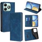 For itel A90 4G Skin Feel Magnetic Leather Phone Case(Blue) - 1