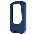 For Garmin Edge 1030 Plus / Edge 1030 Universal Silicone Protective Case(Dark Blue) - 1