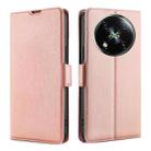 For Itel RS4 4G Ultra-thin Voltage Side Buckle Horizontal Flip Leather Phone Case(Rose Gold) - 1