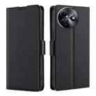 For Itel S24 4G Ultra-thin Voltage Side Buckle Horizontal Flip Leather Phone Case(Black) - 1