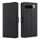 For Google Pixel 9 Pro XL Ultra-thin Voltage Side Buckle Horizontal Flip Leather Phone Case(Black) - 1