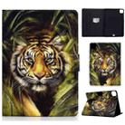 For iPad Pro 11 2024 Colored Drawing Horizontal Flip Tablet Leather Case(Tiger) - 1