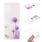 For Huawei Y5p Coloured Drawing Pattern Transparent TPU Protective Case(Dandelion) - 1