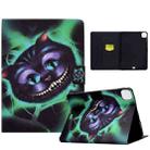 For iPad Pro 11 2024 Colored Drawing Smart Leather Tablet Case(Big Headed Cat) - 1