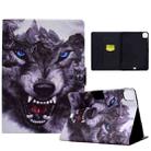 For iPad Pro 11 2024 Colored Drawing Smart Leather Tablet Case(German Shepherd Dog) - 1