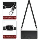 For Honor X9c Smart 5G Global Cat Rat Embossed Pattern RFID Leather Phone Case with Lanyard(Black) - 3