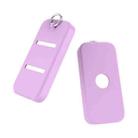 For Apple Vision Pro Accessories Power Silicone Protective Case(Purple) - 1