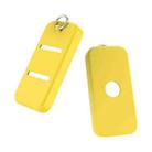 For Apple Vision Pro Accessories Power Silicone Protective Case(Yellow) - 1