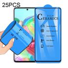 For Samsung Galaxy A71/A81/A91 / A71s 5G UW 25 PCS 2.5D Full Glue Full Cover Ceramics Film - 1