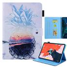 For iPad Pro 11 2024 Colored Drawing Leather Smart Tablet Case(Ocean Pineapple) - 1