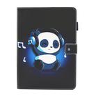 For iPad Pro 11 2024 Colored Drawing Leather Smart Tablet Case(Music Panda) - 2