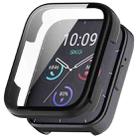 For SKG V9 PC + Tempered Film Integrated Watch Protective Case(Black) - 1