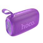 hoco HC25 Radiante Sports Bluetooth 5.2 Speaker Support TWS / FM(Purple) - 1