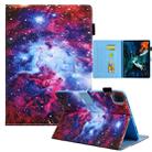 For iPad Pro 11 2024 Colored Drawing Leather Smart Tablet Case(Starry Sky) - 1