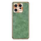 For Xiaomi 13 Pro Electroplating Lambskin Leather Phone Case(Green) - 1