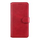 For OPPO Reno4 5G Classic Calf Texture PU + TPU Horizontal Flip Leather Case, with Holder & Card Slots & Wallet(Red) - 1