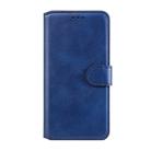 For OPPO Reno4 5G Classic Calf Texture PU + TPU Horizontal Flip Leather Case, with Holder & Card Slots & Wallet(Blue) - 1