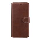 For Vivo Y7s / S1 Classic Calf Texture PU + TPU Horizontal Flip Leather Case, with Holder & Card Slots & Wallet(Brown) - 1