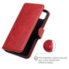 For Huawei Y5p (2020) Classic Calf Texture PU + TPU Horizontal Flip Leather Case, with Holder & Card Slots & Wallet(Red) - 8