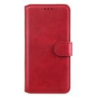 For Samsung Galaxy A21s Classic Calf Texture PU + TPU Horizontal Flip Leather Case, with Holder & Card Slots & Wallet(Red) - 1