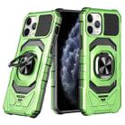 For iPhone 11 Pro Magnetic Ring Holder Phone Case(Green) - 1