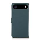 For iPhone 17 Air KHAZNEH Custer Genuine Leather RFID Phone Case(Green) - 3