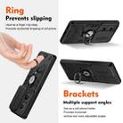 For Motorola Edge 50 Camshield Ring Holder Phone Case(Black) - 2