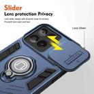 For Motorola Edge 60 Fusion Camshield Ring Holder Phone Case(Royal Blue) - 2