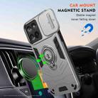 For Motorola Edge 60 Fusion Camshield Ring Holder Phone Case(Grey) - 3