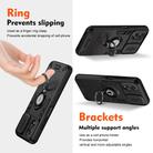 For OPPO A38 4G / A18 Camshield Ring Holder Phone Case(Black) - 2