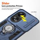 For OPPO A58 4G Camshield Ring Holder Phone Case(Royal Blue) - 3